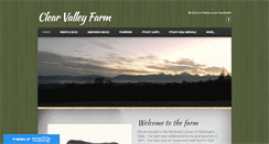 Desktop Screenshot of clearvalleyfarm.com